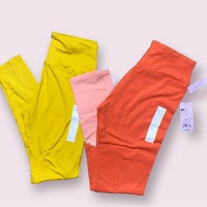 X2 Wild Fable Yellow Orange Leggings